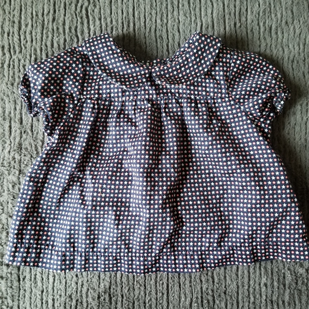Baby GAP stars blouse